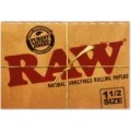 RAW CLASSIC 1 1/2 CIGARETTE ROLLING PAPERS 25CT/PACK